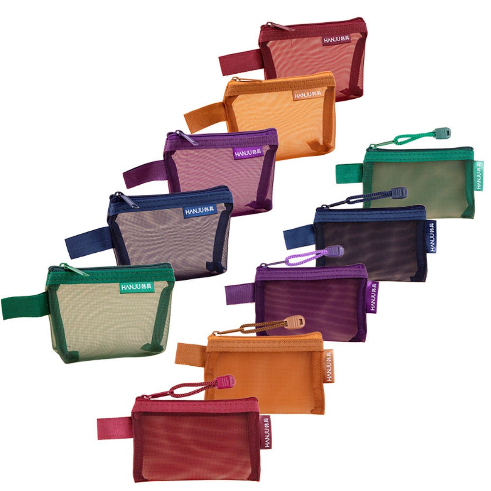 Cosmetic Bags - Tas Jaring Portabel untuk Perjalanan, Tas
