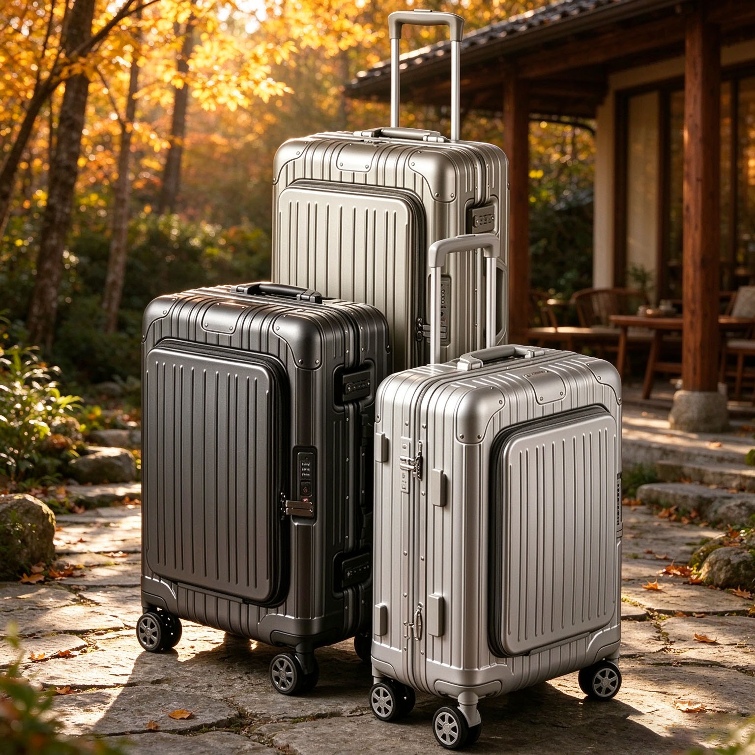 Koper Perjalanan dengan Bukaan - Spinner Wheel Rolling Suitcase 20 Inch ulasan dan harga
