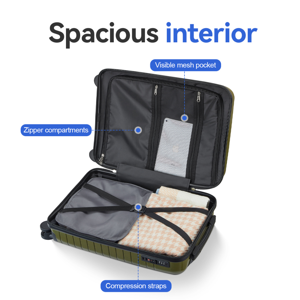 Set Koper 5 Buah dengan Cangka - Foldable Rolling Luggage Bag ulasan dan harga