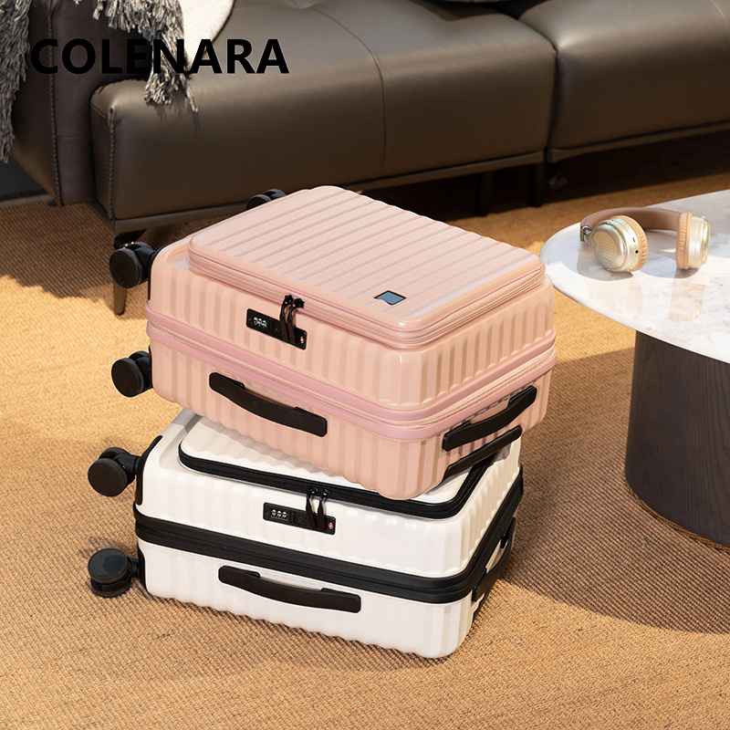 Koper Kabin COLENARA Bukaan De - Front Opening Laptop Luggage 24 Inch ulasan dan harga